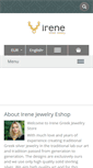 Mobile Screenshot of irene-greek-jewelry.com