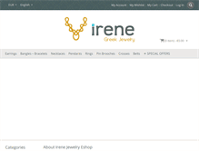 Tablet Screenshot of irene-greek-jewelry.com